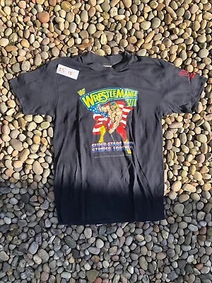 WRESTLEMANIA 7 1991 T-shirt S 2000 Wwf Wwe Wcw Ecw Wrestling Vintage  • £89