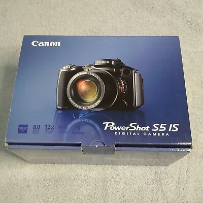 Canon PowerShot S5 IS | All Original Accessories WITH Carrying Case! | MINT! • $215