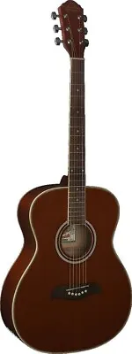 Oscar Schmidt OAM Mahogany Auditorium Size Acoustic Guitar • $189.95