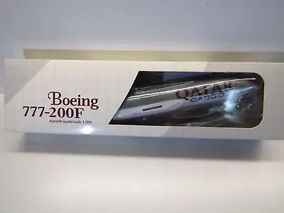 Qatar Airways Cargo 1:200 Scale Boeing 777-200F Snap Together Model Kit - New • $178.57