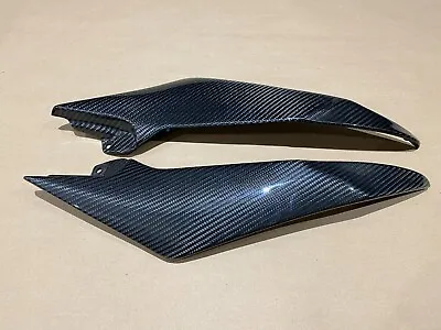 2008-2016 Yamaha R6 Carbon Fiber Gas Tank Side Trim Cover Panel Fairing Cowling • $150