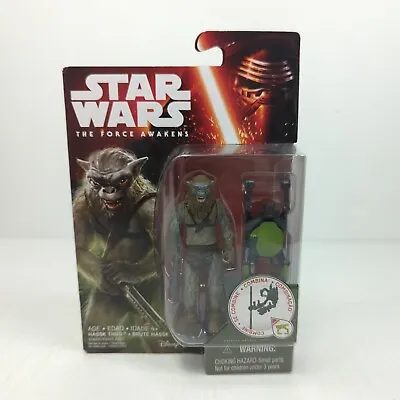 Star Wars The Force Awakens Disney Hasbro 3.75  Hassk Thug Action Figure • $20