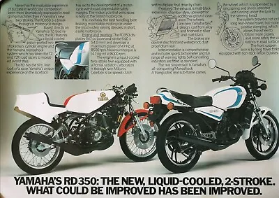 Yamaha Rd350lc Yamaha Tz ***poster*** A1 Size Rd Lc. • £18.50