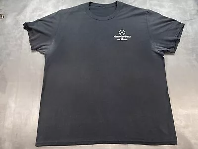 Mercedes Benz Of San Antonio Employee Auto Shop Shirt Black Distressed XL Shirt • $19.50