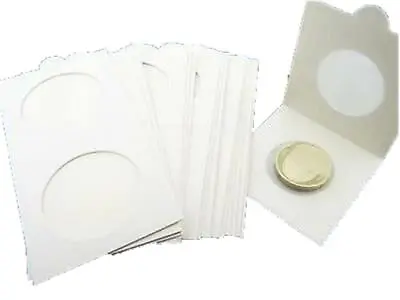 Coin Holders Self Adhesive Lighthouse 2X2 Flips Quantity 100 Coin Holders • £11.20