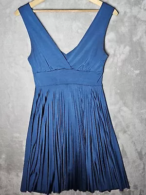 Soprano Women's Dress Dark Blue Small Fit And Flare Prom Cocktail Party Dress • $20.01