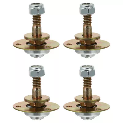  4 Pcs Rocking Chair Bearing Iron Office Dining Room Screws Accessories Desk • £11.76