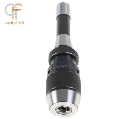 Heavy Duty 1/32 - 5/8  Drill Chuck Keyless Self Tighten With R8 Shank Adapter • $33.21