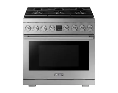 Dacor Transitional 36  Stainless Steel Freestanding Gas Smart Range DOP36P86GLS • $4860