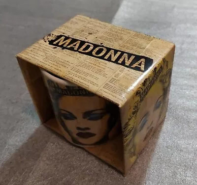 Madonna Celebration 2010 Coffee Mug Promo Box Boy Toy Mr Brainwash Album Artwork • £14.99