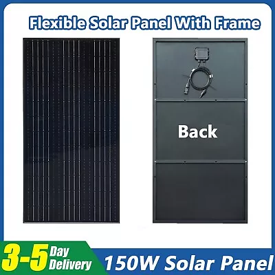 150W Watt Mono Solar Panel PV 12V Battery Charger For Home Boat RV Off-Grid US • $65.99