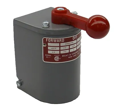 1.5 Hp-2 Hp Electric Motor Reversing Drum Switch 1 & 3 Phase Position=Maintained • $88.80
