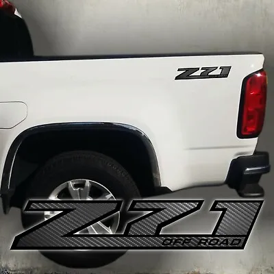  Z71 Off Road Decals Fiber Carbon Sticker TRUCK Cut Others Color (set) • $25.99
