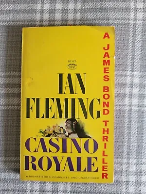 Casino Royale Ian Fleming 1964 Signet Paperback James Bond  • $9