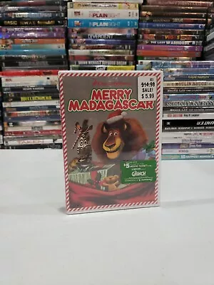 New And Sealed Merry Madagascar Dvd 1 Disc Set 🇺🇲 Buy 2 Get 1 Free 🌎  • $6.95