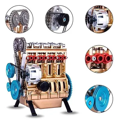 Engine Model Desktop Engine 4-Cylinder-Inline Car Engine Model Building  • $17.99