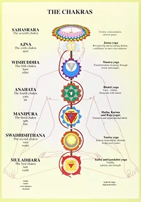 Chakras By Jan Van Baarle (Poster 2004) • £9.22