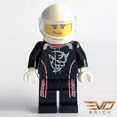 2018 LEGO® Dodge Challenger SRT Demon Driver (sc072) Minifigure NEW • £19.98