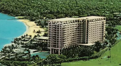 Honolulu HI- Hawaii Kahala Hilton HotelVintage Circa 1968 Postcard • $2.95