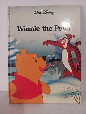 Vintage Walt Disney Classic Series WINNIE THE POOH Large Hardcover Book 1989 • $8.56