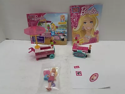 2012 Barbie Mega Bloks Ice Cream Cart (80212) Incomplete (Pre-Owned) • $4.57