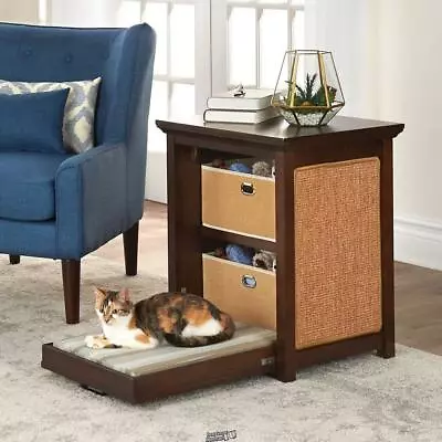 Cats Murphy Bed Integrated Pull-down Bed Side Table Built-in Storage Scratch Pad • $199.95