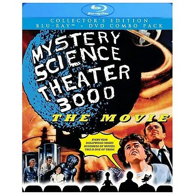 MYSTERY SCIENCE THEATER 3000 THE MOVIE New Blu-ray + DVD MST3K This Island Earth • $26.36