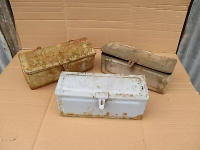 Three Original Vintage Massey Ferguson T20TE203535xFE35 Tractor Toolboxes • £92