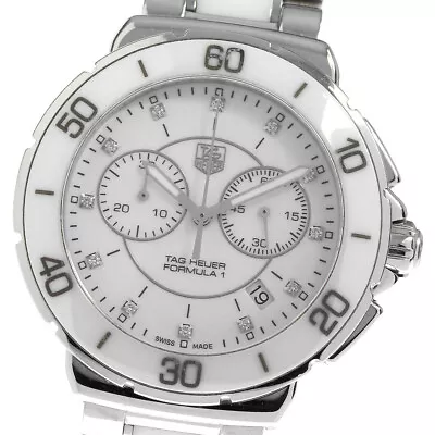 TAG HEUER Formula 1 CAH1211.BA0863 Chronograph 12P Diamond Quartz Men's_799952 • $1026.60