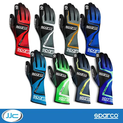 Sparco Rush Karting Gloves - Adult & Kids Sizes (Scuff Resistant High Grip) • $39.97