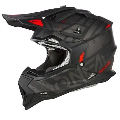 ONEAL23 2 Series Glitch V.23 Black/Grey Helmet • $149.95