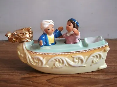 Rare Vintage  SINBAD THE SAILOR  Beautiful Salt And Pepper Holder Made In Japan. • $252