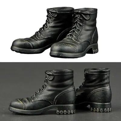 1/6 Scale Soldier Combat Boots For 12'' Action Figure Body Costume Accessory • £8.77