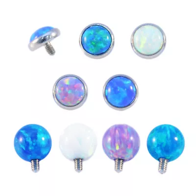 £2.49 • Buy Opal Dermal Anchor Top Micro Dermal Head Suitable For All Internal Threaded Bars