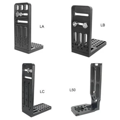 L Plate System Vertical Bracket 1/4'' 3/8 Screw For SLR DSLR Camera Stabilizer • $20.04