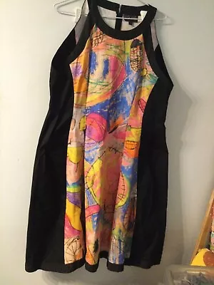 Nicola Waite Multicoloured Sleeveless Dress Size 4 • $25