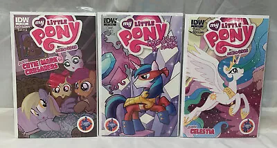 My Little Pony FIM Micro-Series #7 #8D #18 VF/NM; IDW RE Variant Larry's Comics • £21.08