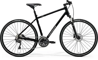 Merida CROSSWAY 300 BLK/SLVR M 2022 Trekking City Commuter Fitness Gravel Bike • $765