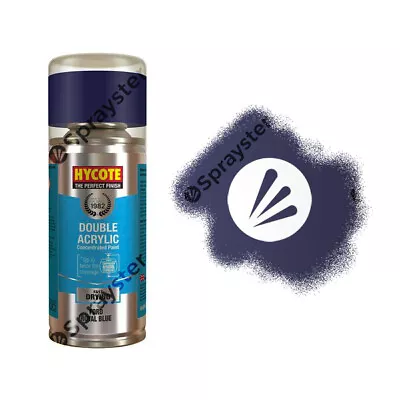 £8.09 • Buy Hycote Ford Royal Blue Gloss Spray Paint Enviro Can XDFD227