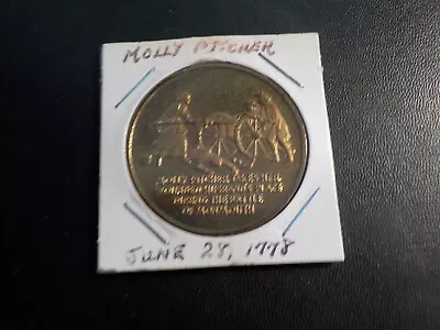 Molly Pitcher 200th Anniversary Battle Of Monmouth Medal • $19.99