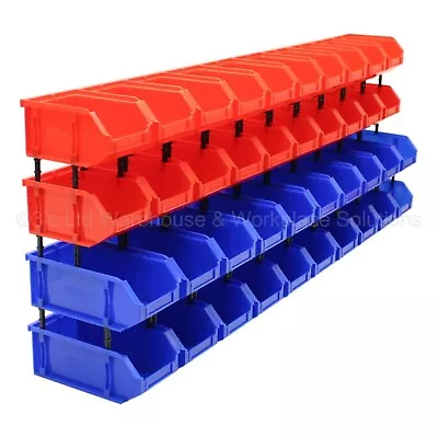 NEW ProBin Bench Or Floor Freestanding Plastic Parts Storage Bins Set 1 Free P&P • £39.99