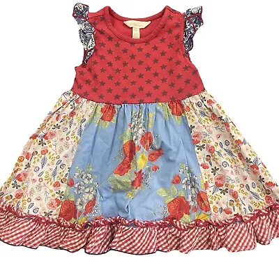 Girls Matilda Jane Wish You Were Here Rising Star Dress 18-24 Months • $18