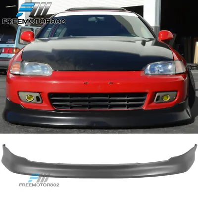 Fits 92-95 Honda Civic Hatchback Coupe CS Style PU Front Bumper Lip Spoiler • $144.99