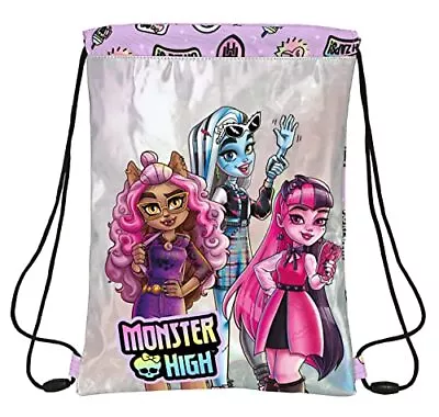 Backpack With Strings Monster High Best Boos Lilac NEW • $27.14