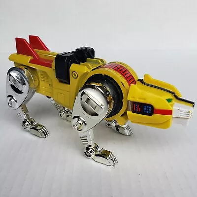 Vintage 1997 Trendmasters Voltron Lion Force Yellow Combining Leg Diecast Figure • $23.63