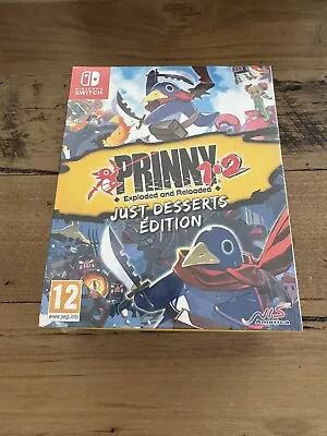 Prinny 1 & 2: Just Desserts Edition For Nintendo Switch Brand New Factory Sealed • $170