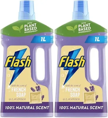 Flash Traditional Multi Purpose Cleaner Natural French Soap 1L • £9.75