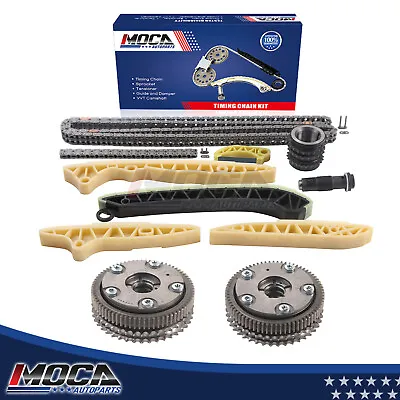 Timing Chain Kit Variable Valve Timing Sprocket For 06-15 Mercedes-Benz C300 350 • $329.99