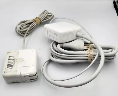 LOT OF 2 Original APPLE MacBook Air Magsafe 2 45W Power Adapter Charger A1436  • $5