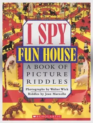 I Spy Fun House: A Book Of Picture Riddles By Marzollo Jean • $4.29